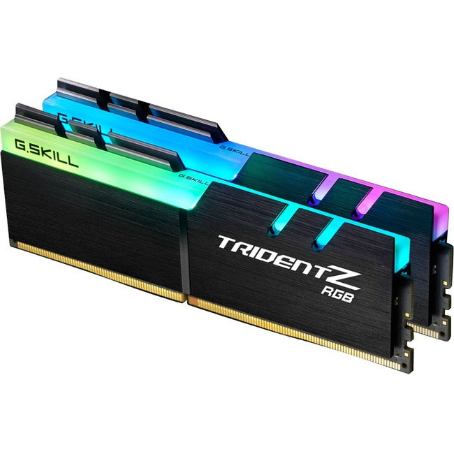 G.SKILL Trident Z RAM Module - 16 GB (2 x 8GB) - DDR4-2400/PC4-19200 DDR4 SDRAM - 2400 MHz - CL15 - 1.20 V G.SKILL Trident Z RAM Module - 16 GB (2 x 8GB) - DDR4-2400/PC4-19200 DDR4 SDRAM - 2400 MHz - CL15 - 1.20 V